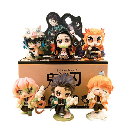AS 05 Demon Slayer Anime Blind box figurines ( 1 pc ) Mystery box