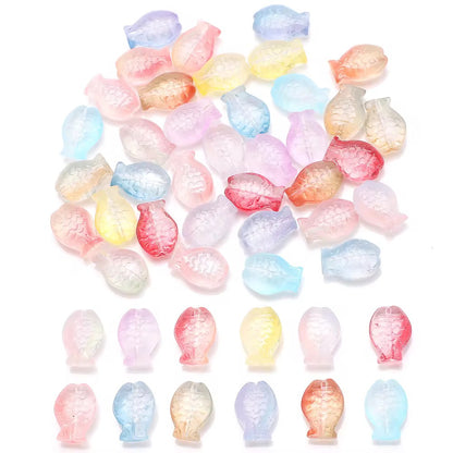 GB30 Fish Crystal glass beads ( 1 pc )