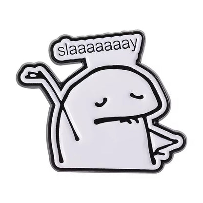 PK 117 Slay Enamel Pin Badge ( 1 pc ) Imported Premium Quality
