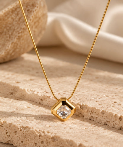 NSJ54G necklace - 18k gold PVD plated