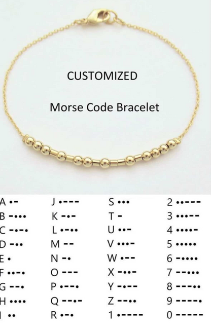 SS 2796 Morse code Spacer bead Gold plated ( 1 pc ) Anti tarnish