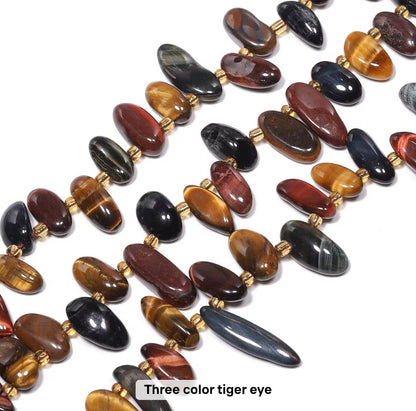 GB04 Natural long tooth Irregular stone bead - Natural Gemstone Bead ( 1 pc ) AAA Quality