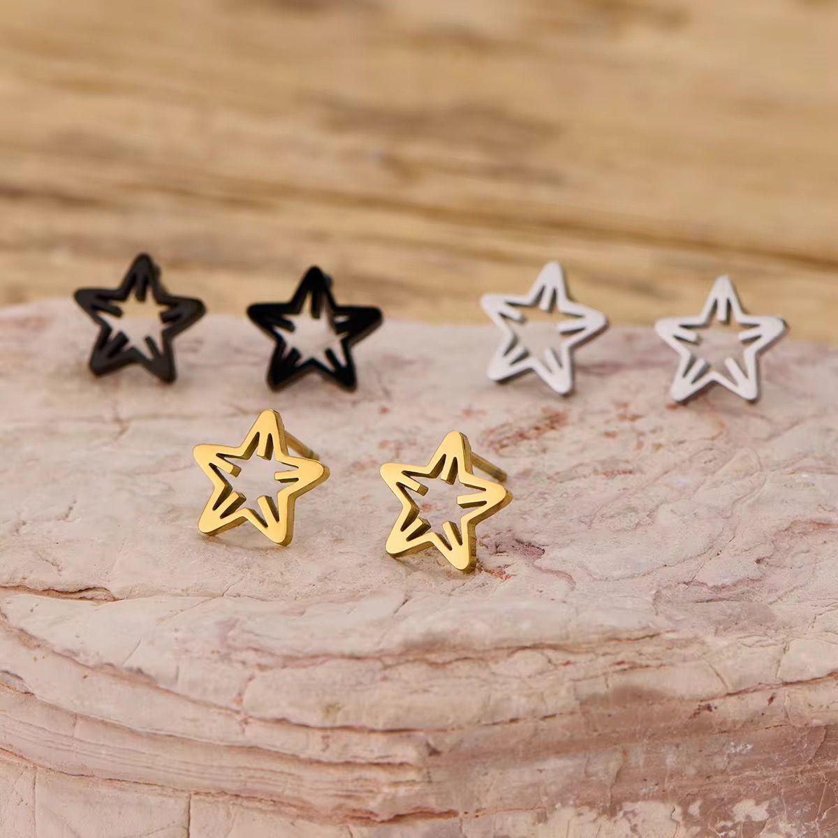 ESJ21G  Star Mini studs