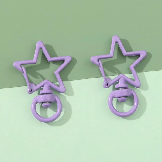 BBB 084 Star shape buckle keychain  clasp ( 1 pc )