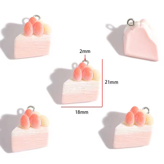 BBB 395 (b) Pastry Resin charm ( 1 pc )