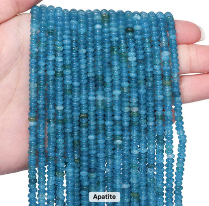 GB01 Abacus Shape bead - Natural Gemstone Bead ( 1 pc ) AAA Quality