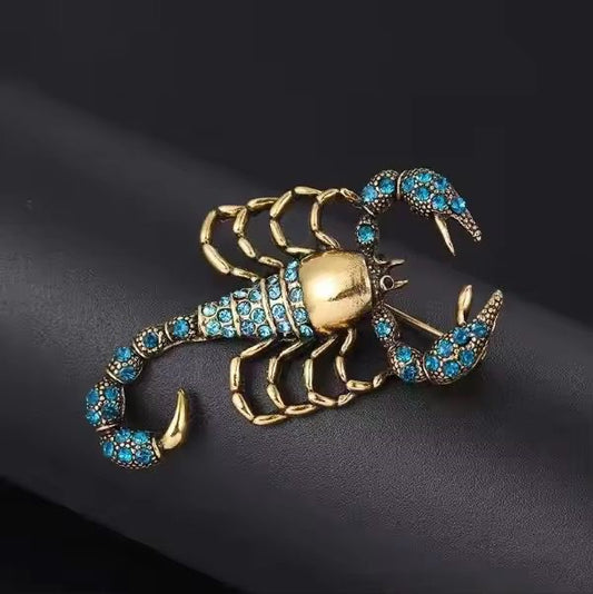 BR 106 Scorpion Zircon Brooch ( 1 PC ) Anti Resistant