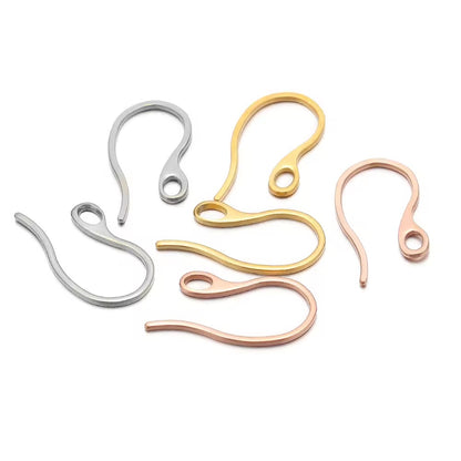 SS 2747 Thick Hooks 18k Gold PVD plated stainless steel( 2 pc ) anti tarnish