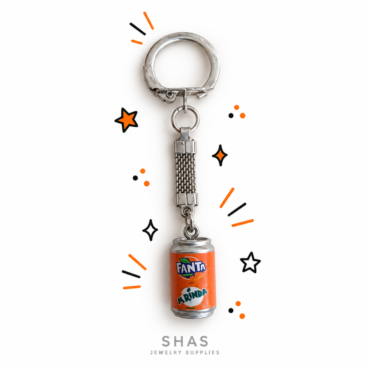 Fanta Charm Keychain ( 1 pc )