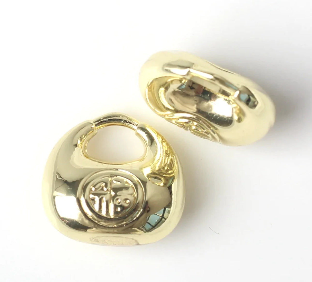 GP 1253 - Bag gold plated charm - per piece - tarnish resistant