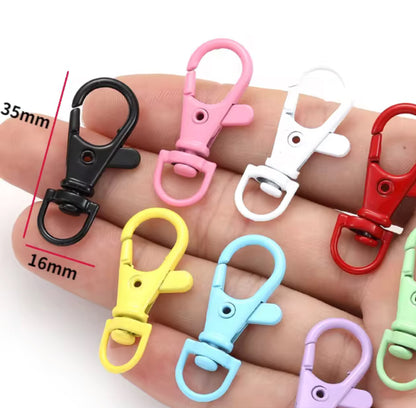KC39 Swivel lobster clasp keychain hooks ( 1 pc )