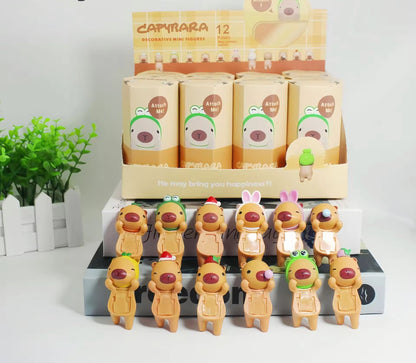AS 06 Capybara Anime PVC hippers ( 1 pc ) Secret blind box