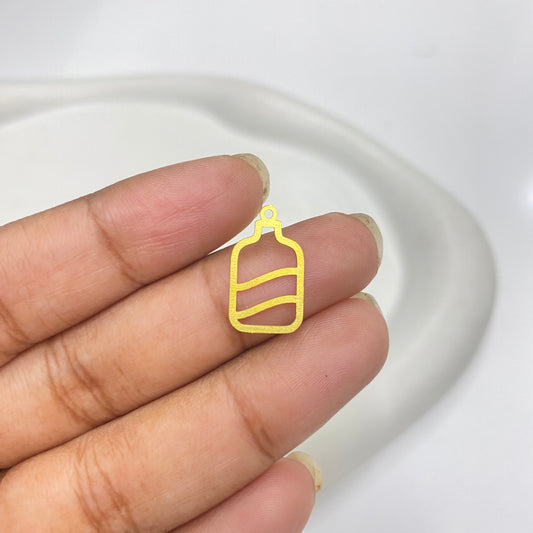 B 1714 Bottle charm ( 1 pc )