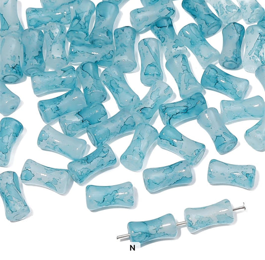 GB 1681 Bamboo glass bead ( 1 pc )