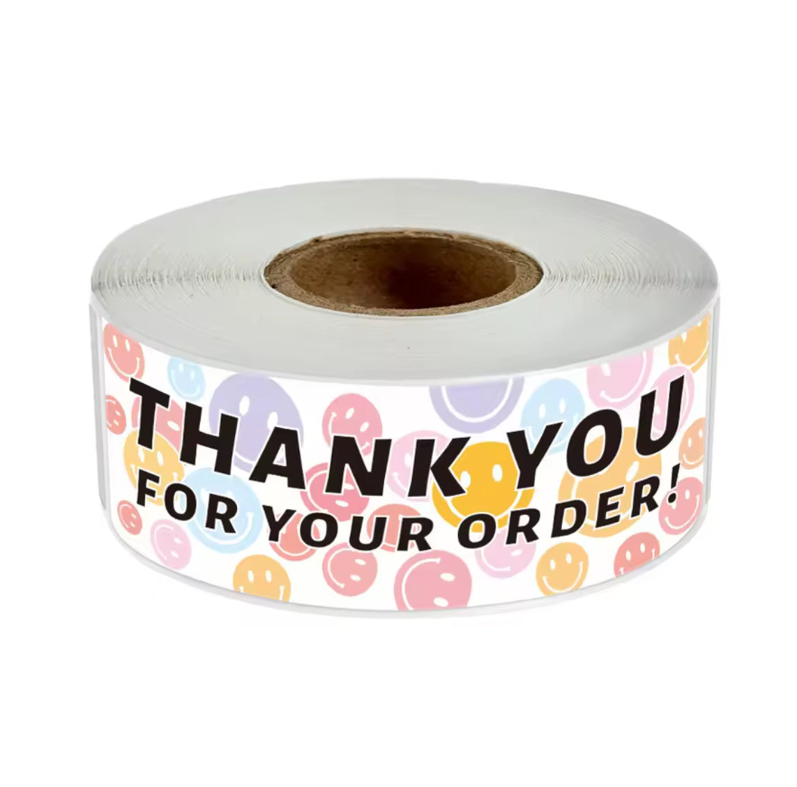 Thank you for your order colourful paper sticker ( 1 sticker )