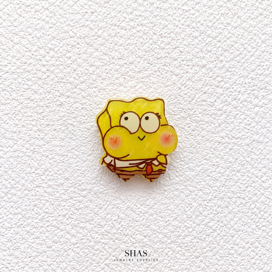 AB117H Spongebob Acrylic Cabochon ( 1 pc )