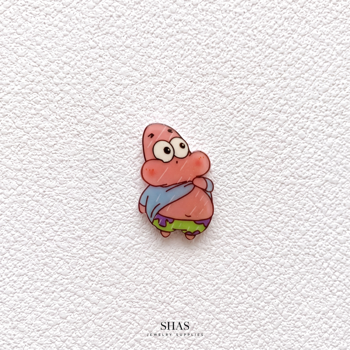 AB117P Patrick Acrylic Cabochon ( 1 pc )