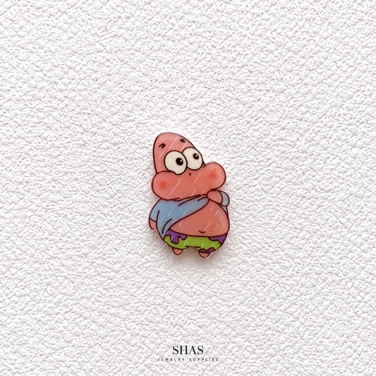 AB117P Patrick Acrylic Cabochon ( 1 pc )