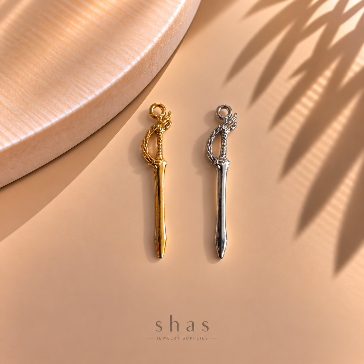 SC21Z Dagger Charm ( 1 pc ) PVD Plated