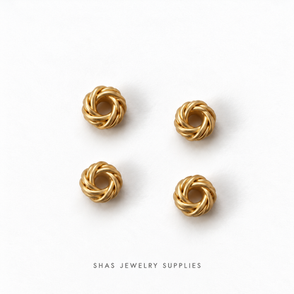 SSB32 Thread Bundle Spacer Bead ( 1 pc ) PVD Plated