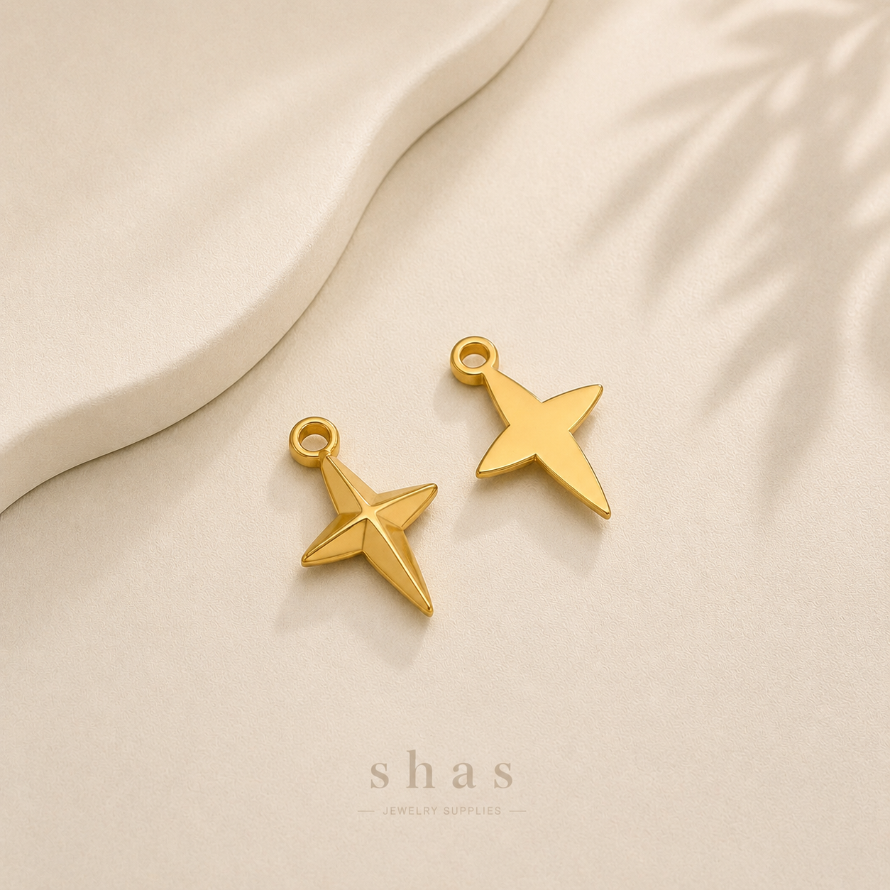SC17I Twinkle charm ( 1 pc ) 18k Gold PVD