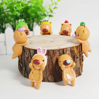 AS 06 Capybara Anime PVC hippers ( 1 pc ) Secret blind box