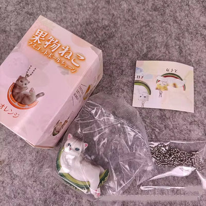 Mofusand shark cat fruit Blind box figurines ( 1 pc ) Secret blind box