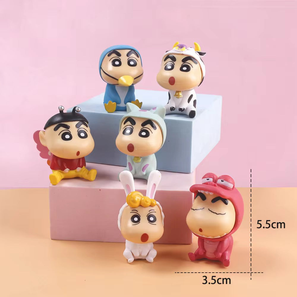 Baby Shinchan Anime Blind box figurines ( 1 pc ) Secret blind box