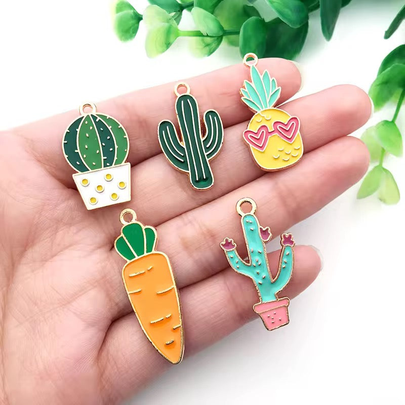 SS 1253 Carrot Fruit enamel charm ( 1 pc ) High quality shine ( 33:11 mm )