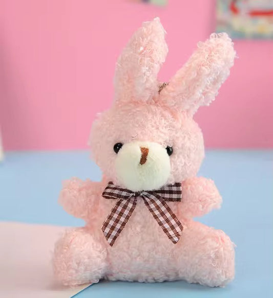 PK 136 Bunny 3D Plush Toy Keychain ( 1 pc ) Imported Premium Quality