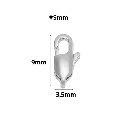 SS 2021 - Lobster clasp stainless steel ( 1 pc ) Anti tarnish