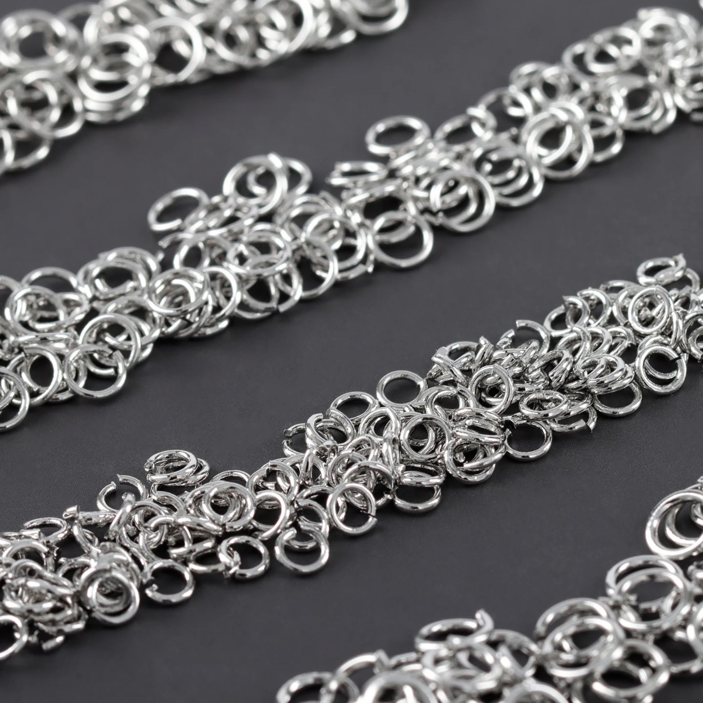 Silver Plated Jumprings ( 1 pc ) Anti tarnish