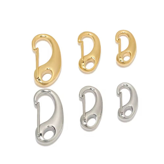 SS 3250 D Clasp ( 1 pc ) PVD plated