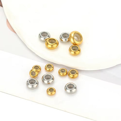 SS 3253 Rubber Bead Stopper ( 1 pc ) 18k Gold PVD