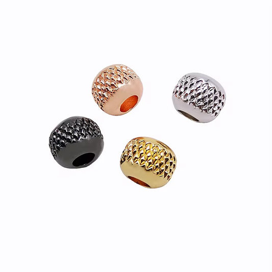 SS 2826 Pineapple Cut Premium Spacer beads ( 1 pc ) Anti tarnish ( 8 mm )