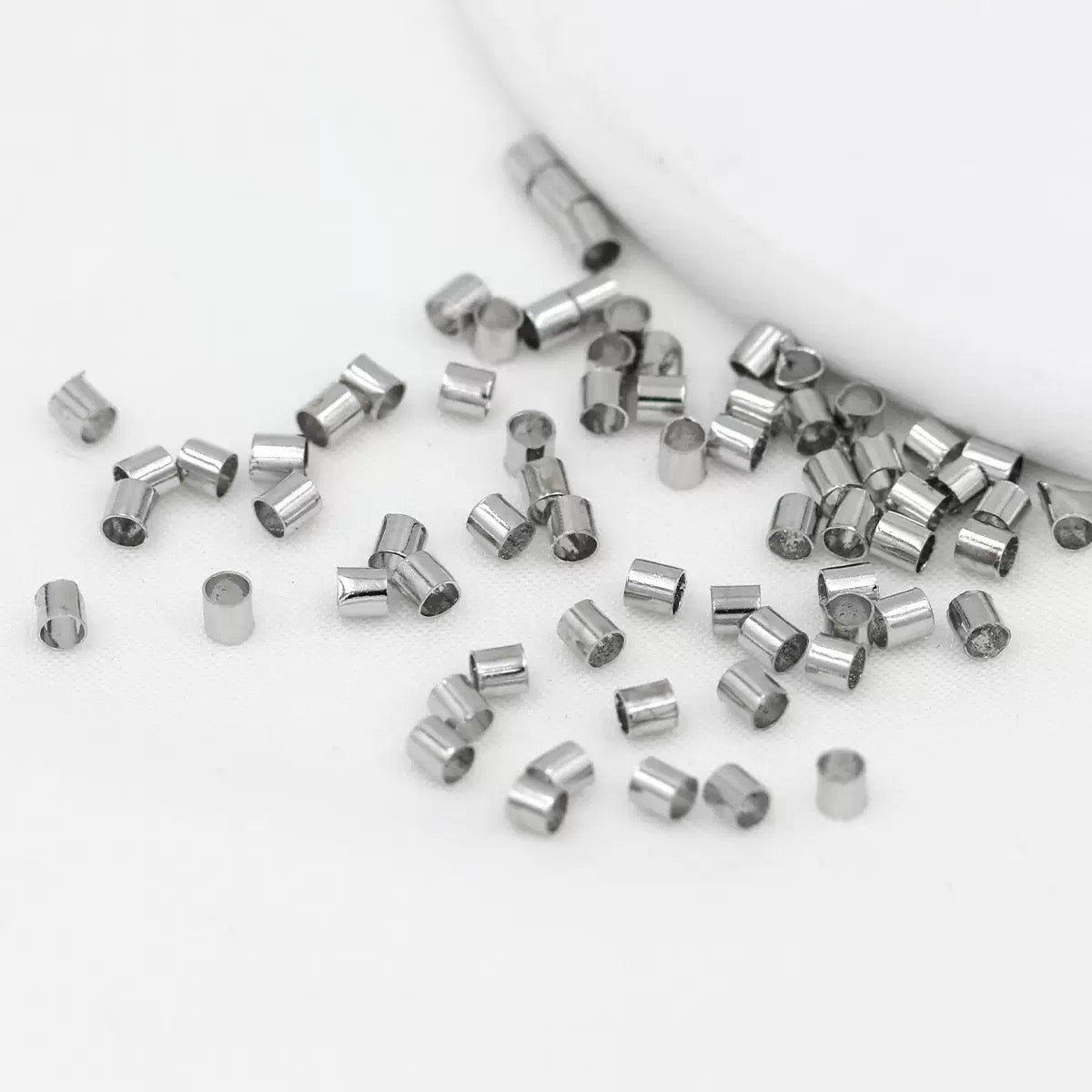SS 3006 Crimp tube - Platinum plated ( 1 pc )