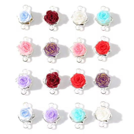 BBB 403 Resin Connector Enamel Charm ( 1 pc ) High Quality Shine ( 12*18mm )