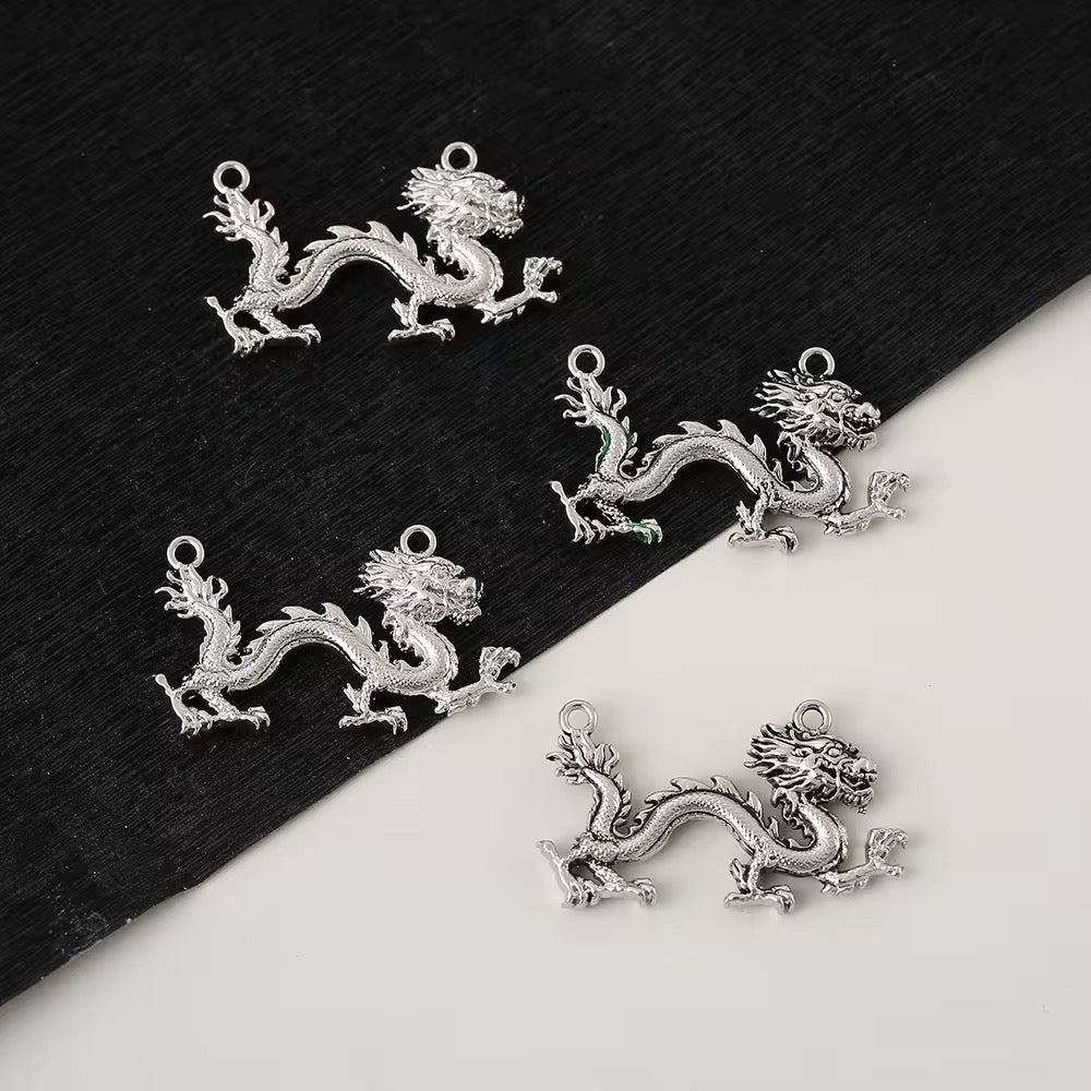 SS 2925 Dragon Alloy Premium charm ( 1 pc ) Tarnish Resistant ( 16:30 mm )