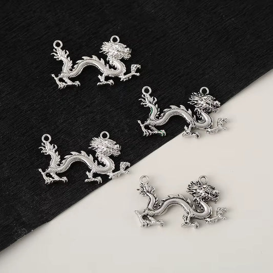 SS 2925 Dragon Alloy Premium charm ( 1 pc ) Tarnish Resistant ( 16:30 mm )