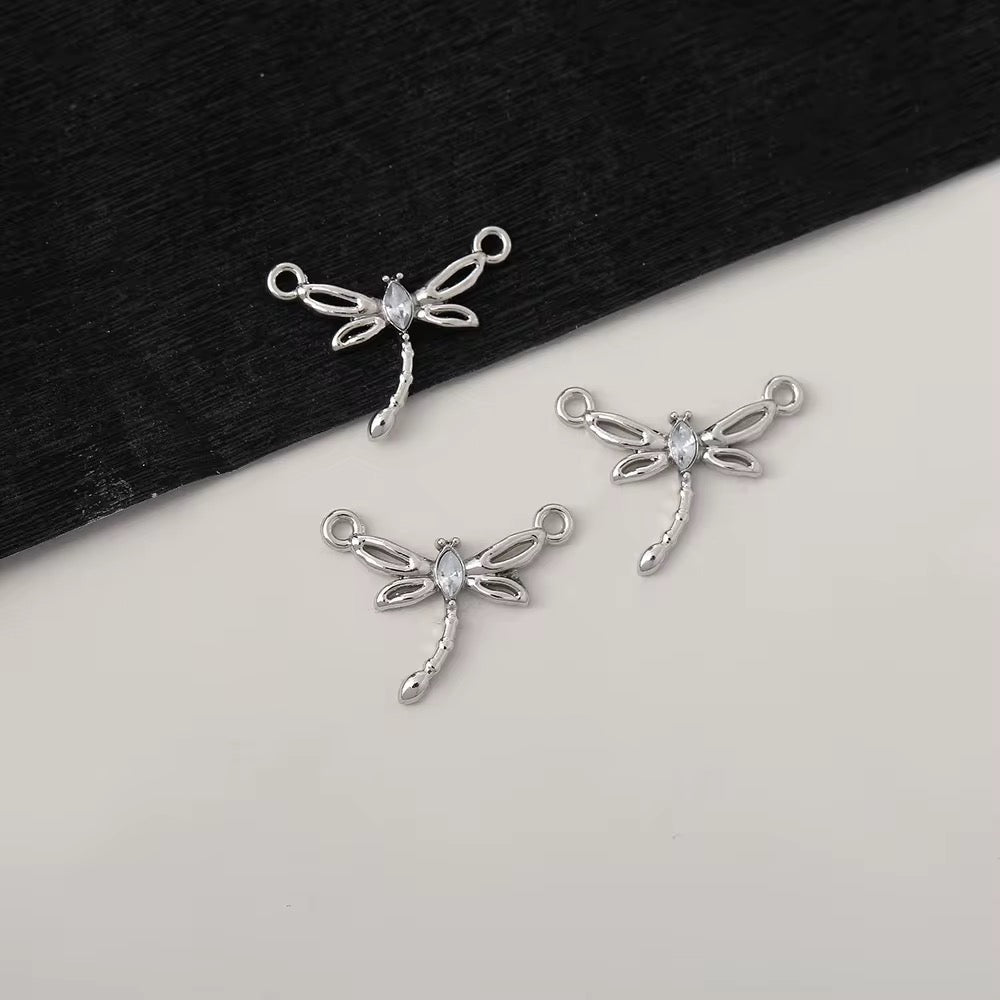 SS 2928 Dragonfly Alloy Premium charm ( 1 pc ) Tarnish Resistant ( 15:13 mm )