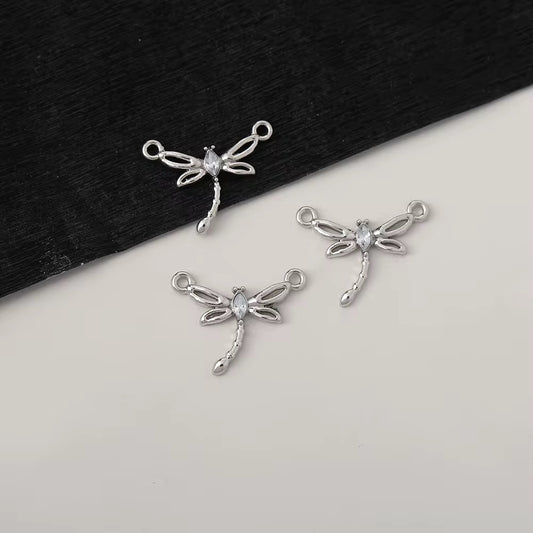 SS 2928 Dragonfly Alloy Premium charm ( 1 pc ) Tarnish Resistant ( 15:13 mm )