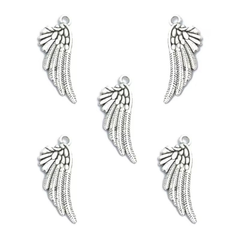 BBB 425 Wings metal Charm ( 1 pc ) High Quality Shine