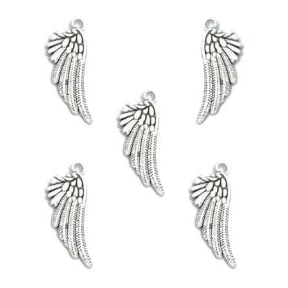 BBB 425 Wings metal Charm ( 1 pc ) High Quality Shine