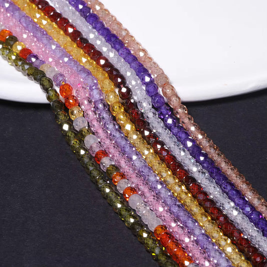 GB07 Cubic Zircon Bead ( 1 pc ) AAA Quality