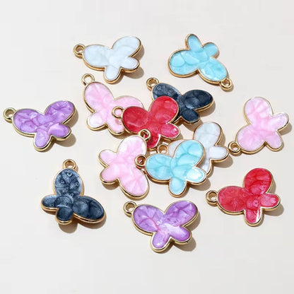 EC01C Butterfly Enamel Charm ( 1 pc ) High Quality Shine
