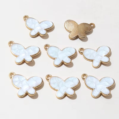 EC01C Butterfly Enamel Charm ( 1 pc ) High Quality Shine