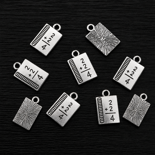 MC01K Measuring Scale Metal Charm ( 1 pc ) High Quality Shine
