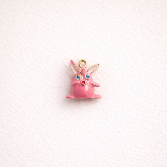 SS 3139 Kawaii Cartoon Enamel Charm - 14k Gold plated ( 1 pc ) Premium Collectible | Anti tarnish