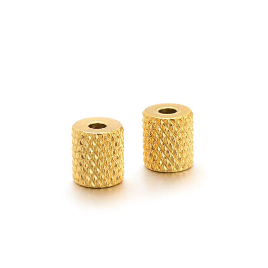 SS 2920 Pineapple Spacer 18K Gold plated stainless steel ( 1 piece ) Anti tarnish ( 7:6 mm )