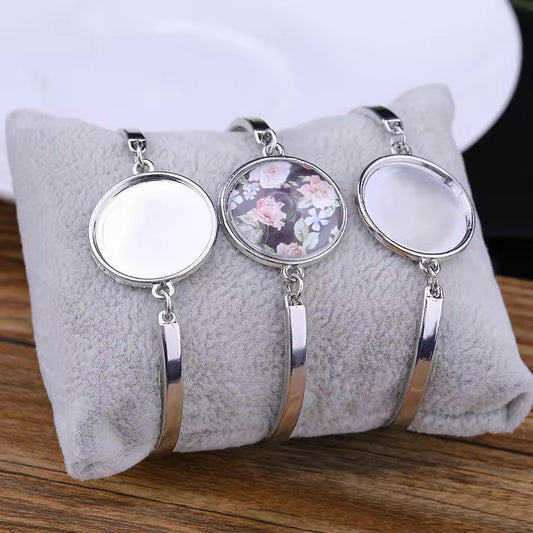 B 2315 Cabochon Bracelet 20mm ( 1 pc ) Tarnish Resistant